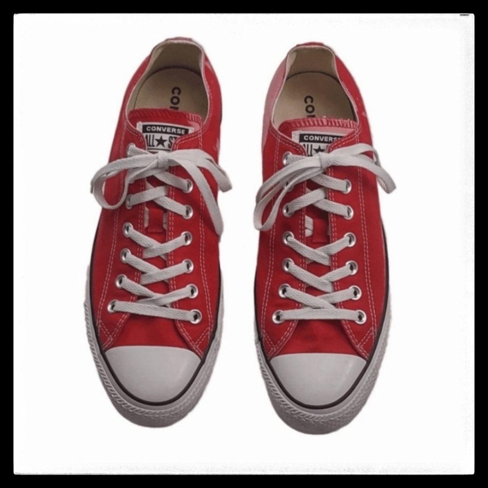 Converse Chuck Taylor All Stars Lo Sneaker-Red Size 11(M) 13(W)